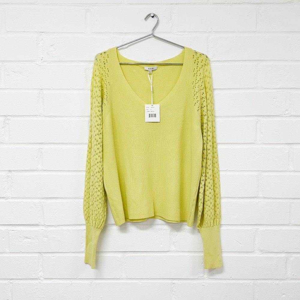 Sioni Sweater LIme/Yellow-Pale NWT